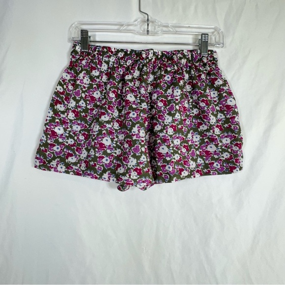 Aeropostale Pull-On Floral Wide Leg Elastic Waist Shorts - Picture 5 of 5